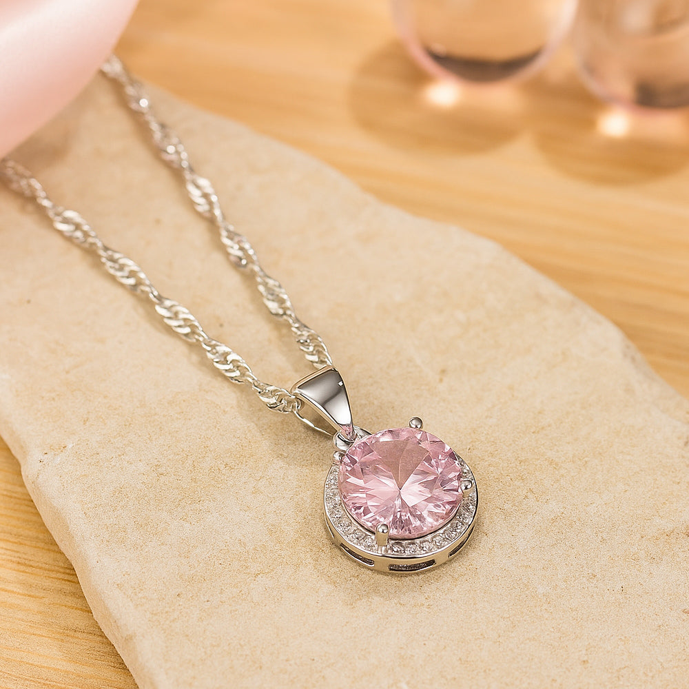 Schmuck Set aus 925er Sterling Silber, Sparkling Stones