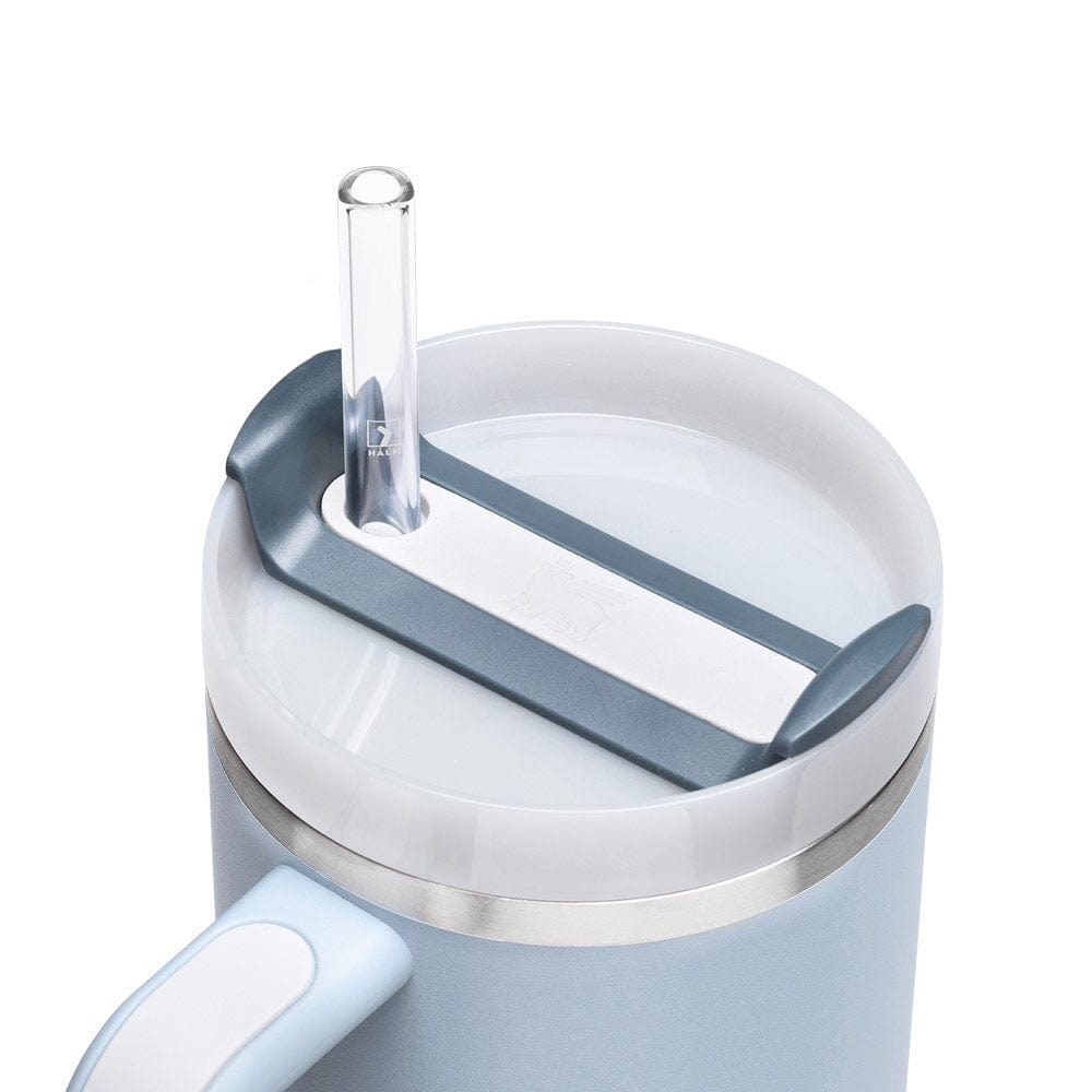 6x Stanley Cup Glasstrohhalme für 40oz Cups & Quencher & Flaschen bis 1,2 Liter