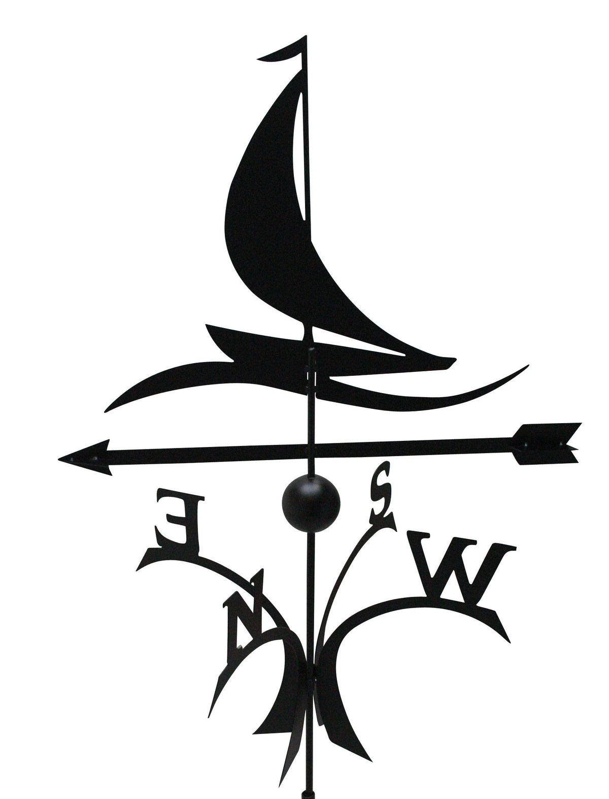 Wetterfahne Kugellager Segler / Schiff
