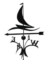 Wetterfahne Kugellager Segler / Schiff