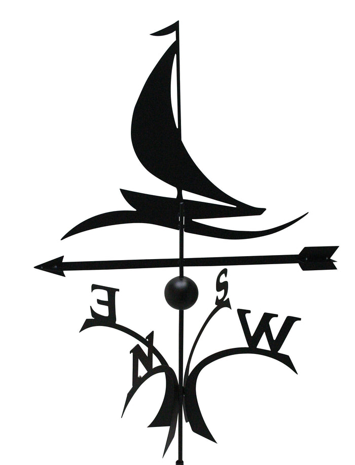 Wetterfahne Kugellager Segler / Schiff