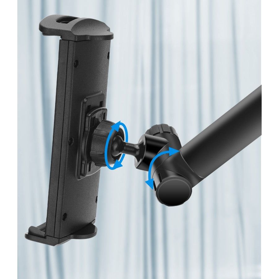 Tischhalterung Mit 360 Grad Schwanenhals Ständer Für Tablets Und Smartphones Schwarz