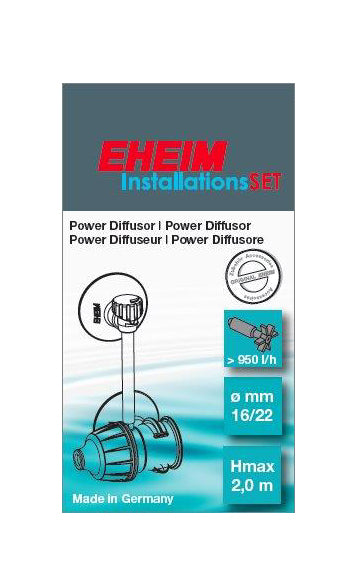 EHEIM Diffusor f. InstallationsSET 2 (4004310/4005310), Schlauch Ø16/22 mm