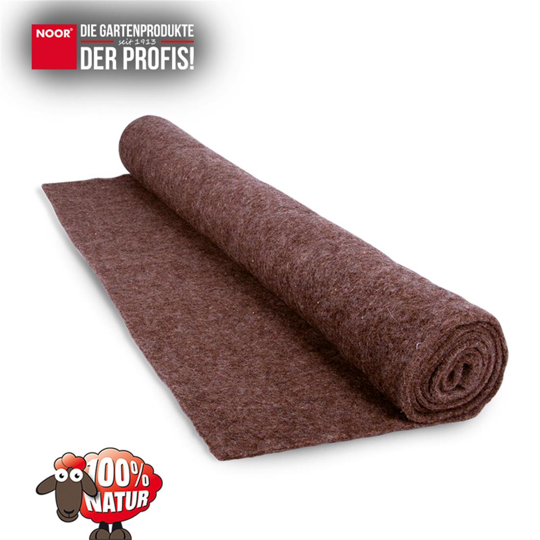 Filzmatte Schafswolle - Verschiedene Farben und Größen