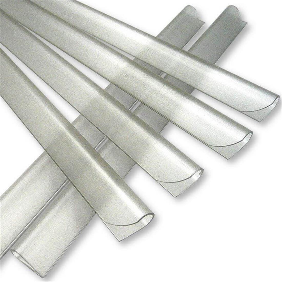 25 Klemmschienen für Sichtschutzstreifen