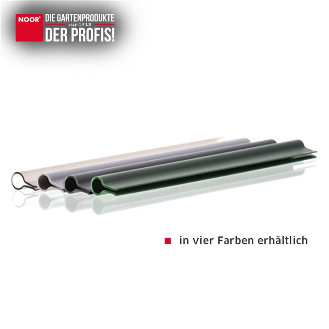 15 Premium Klemmschienen für Sichtschutzstreifen