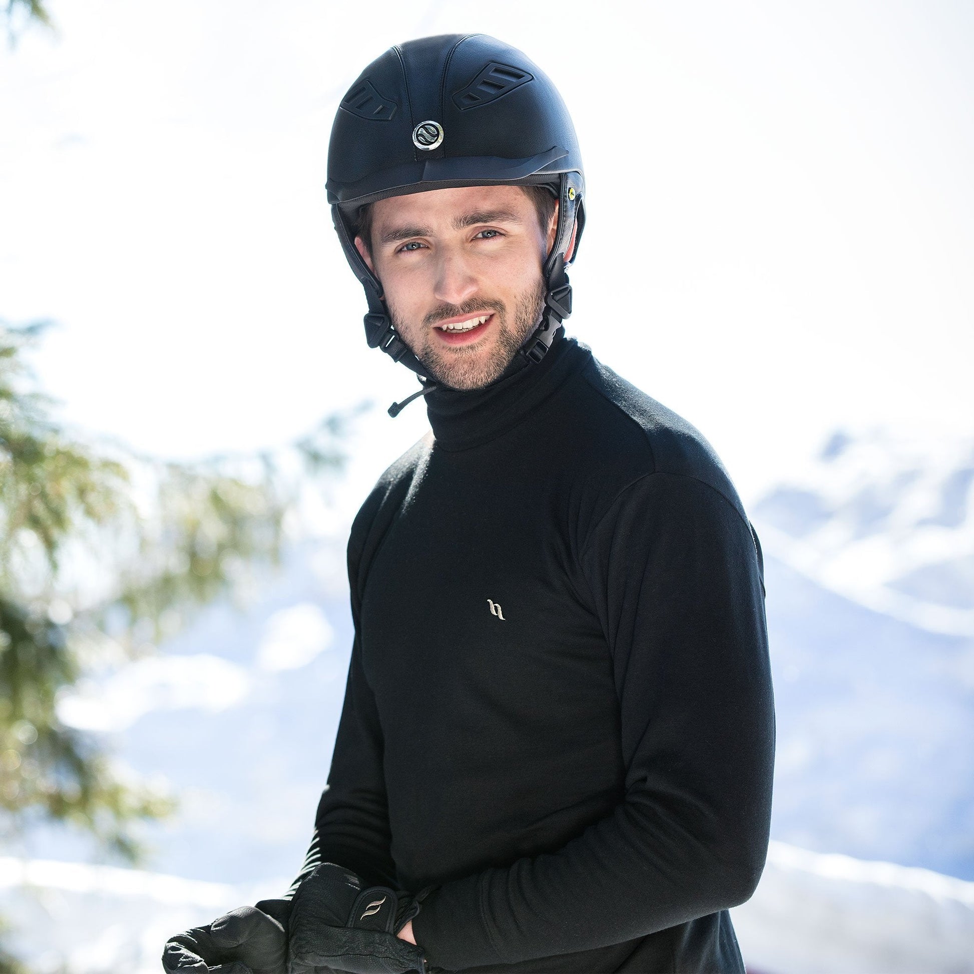 Rollkragensweatshirt Herren