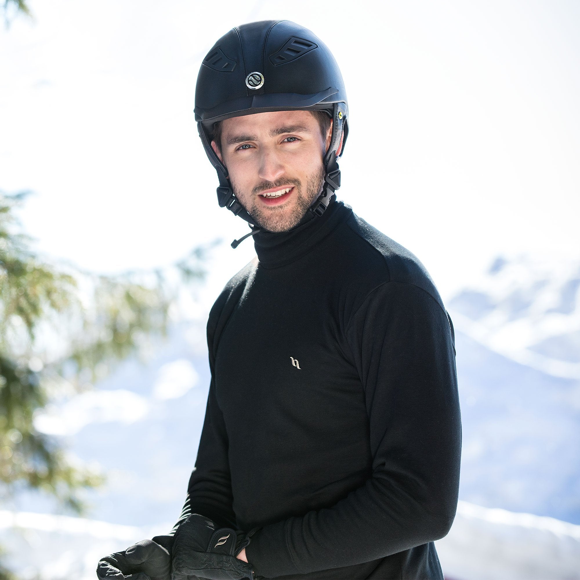 Rollkragensweatshirt Herren