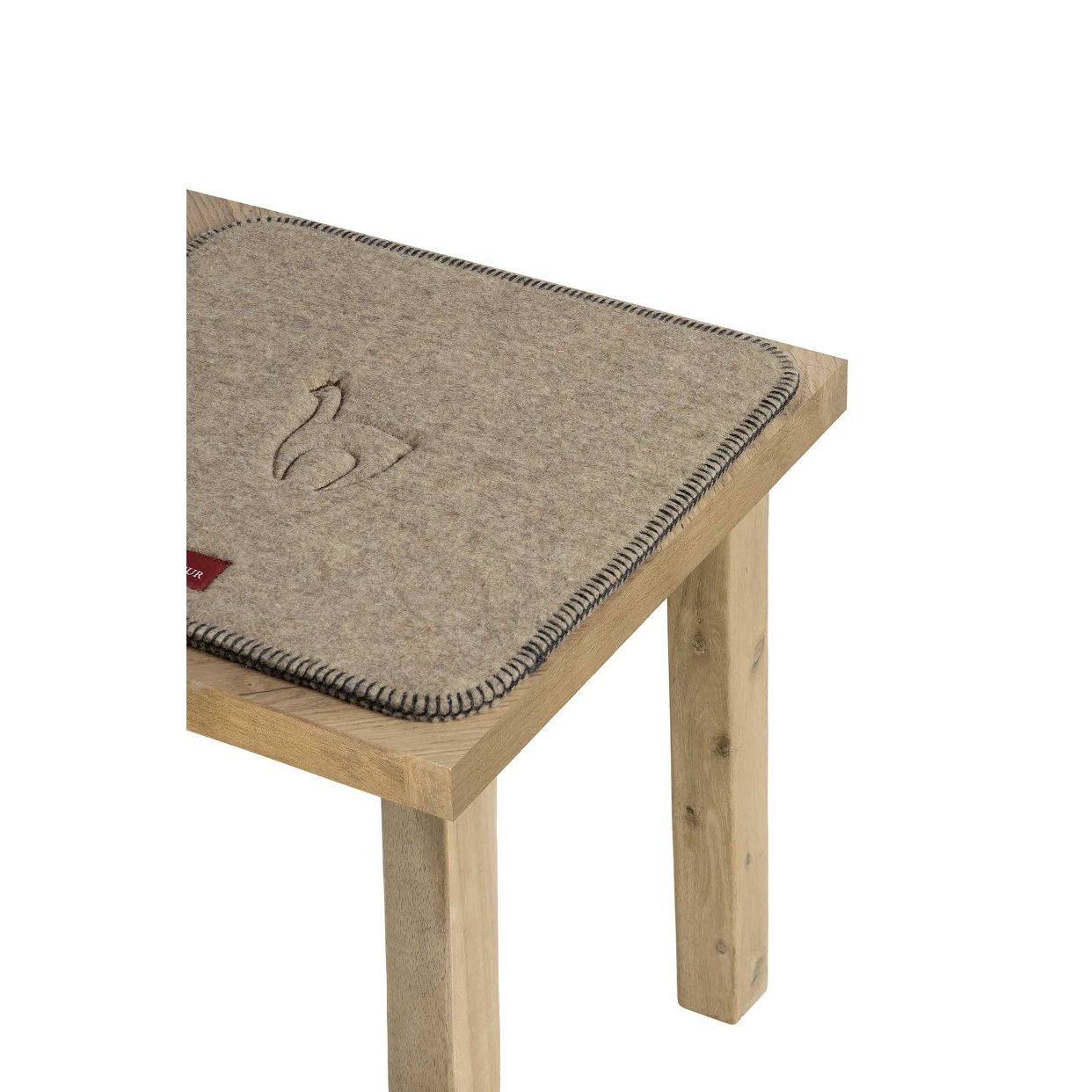 Apu Kuntur - Alpaka Sitzauflage - braun - 40x40cm - 70% Alpaka 30% Wolle