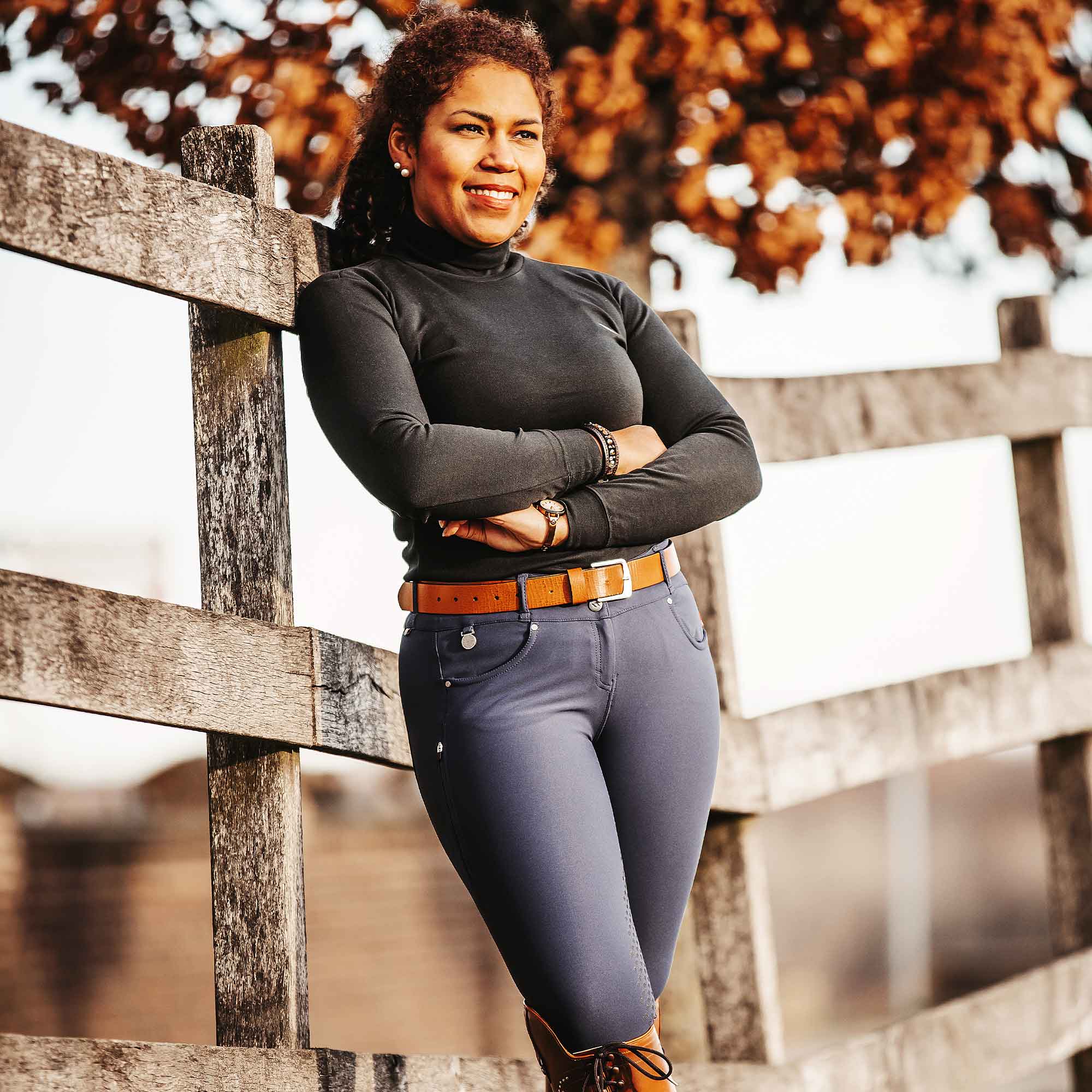 "Julia" W's FS Reithose - Blau