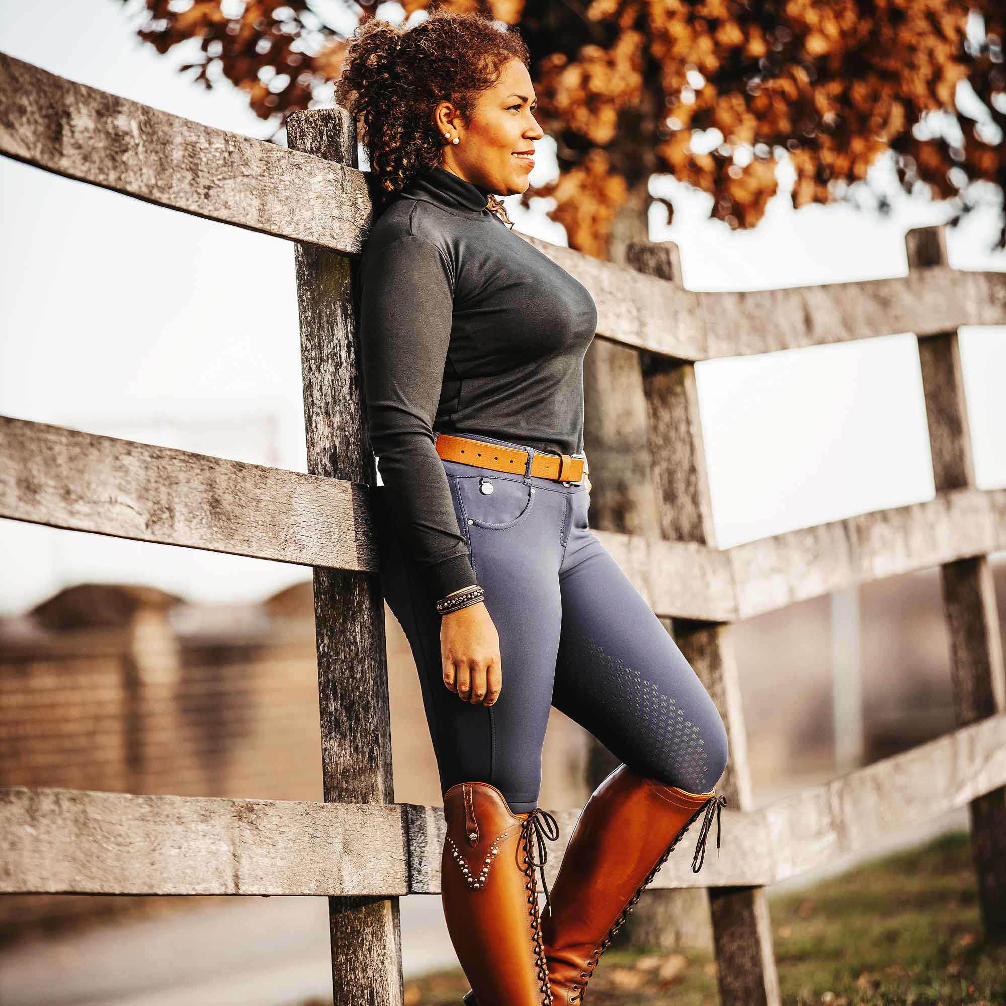 "Julia" W's FS Reithose - Blau