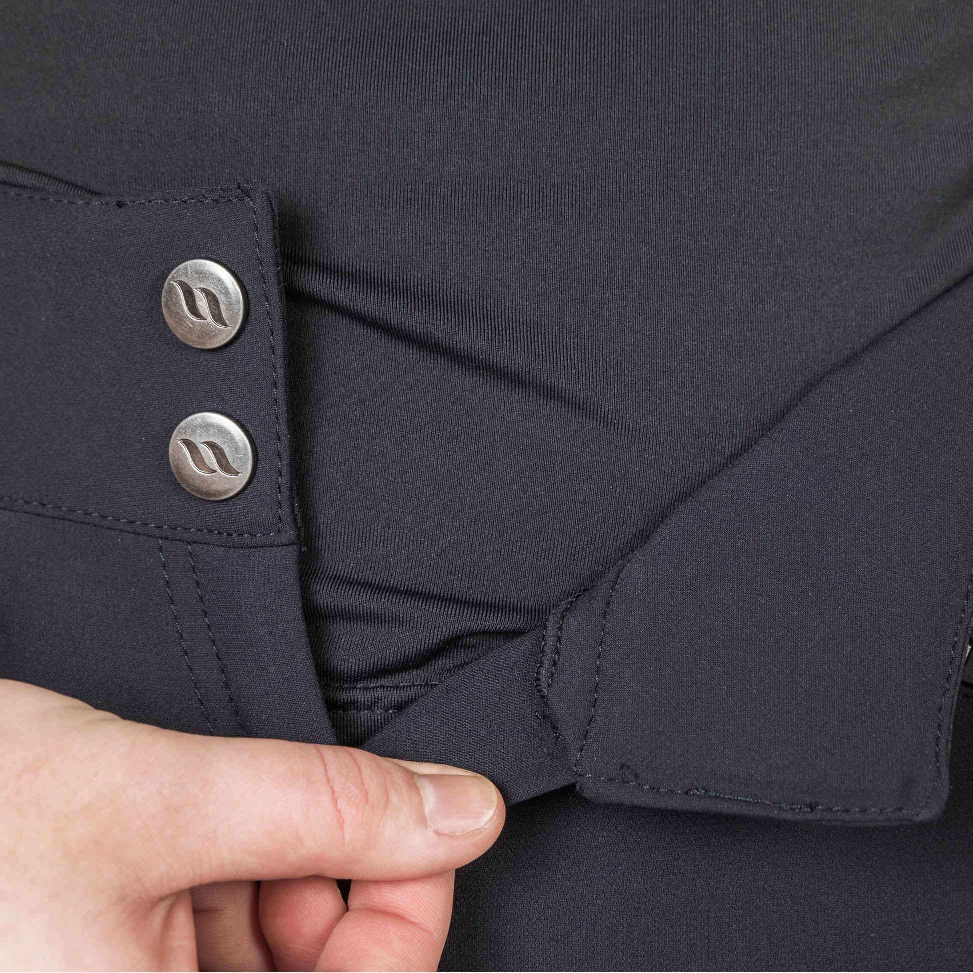 "Katie" W's KS Reithosen - Schwarz