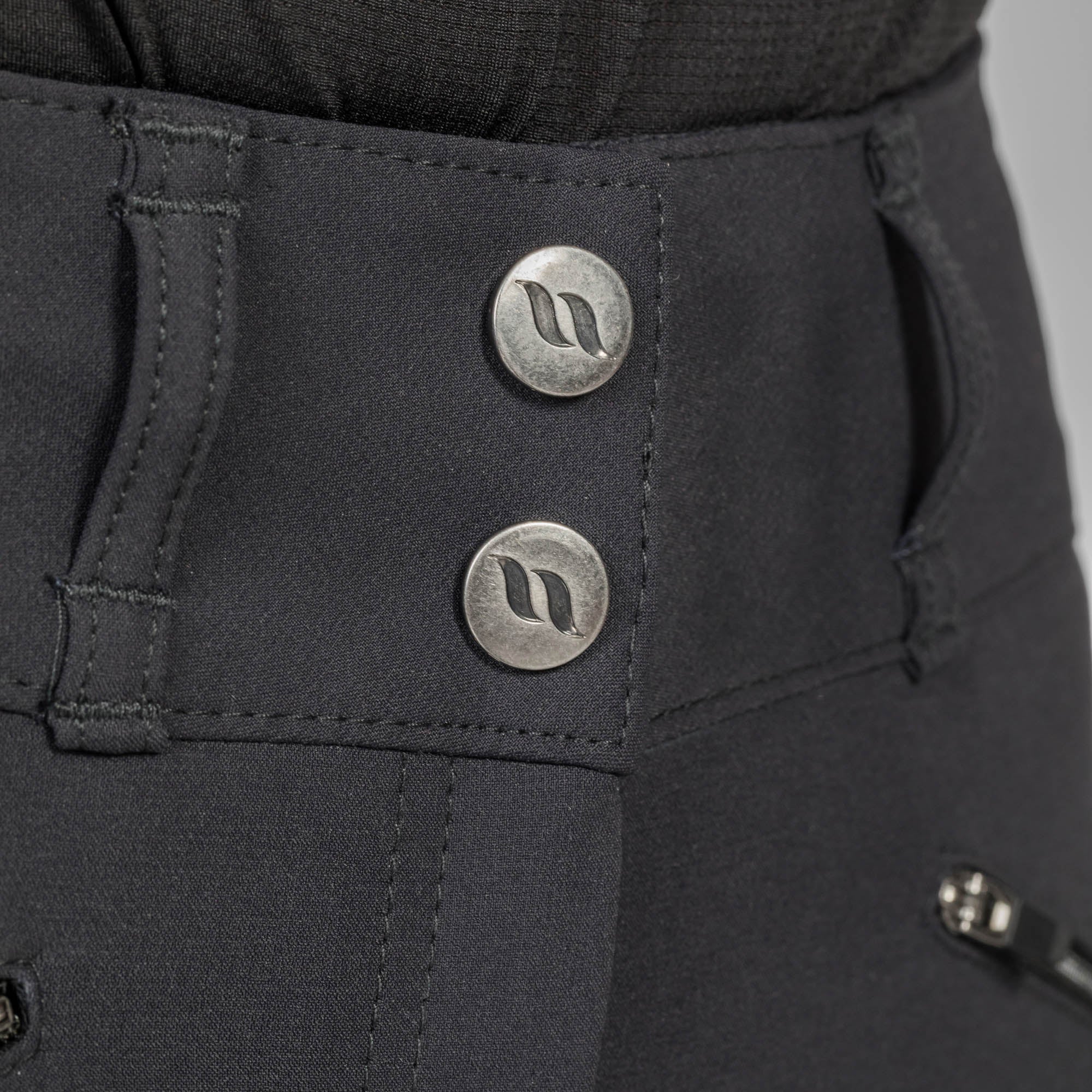 "Katie" W's FS Reithosen - Schwarz