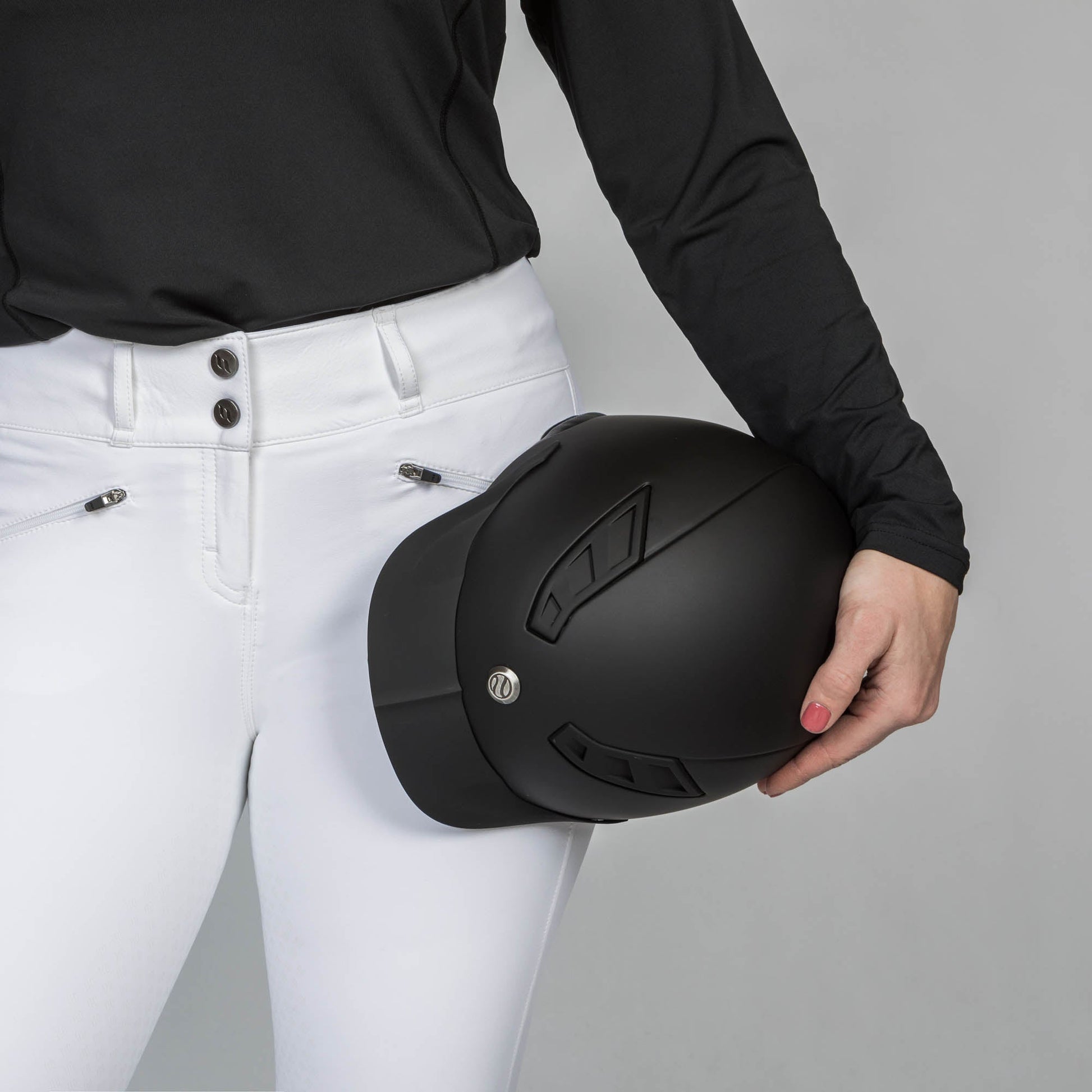 "Katie" W's FS Reithosen - Weiss