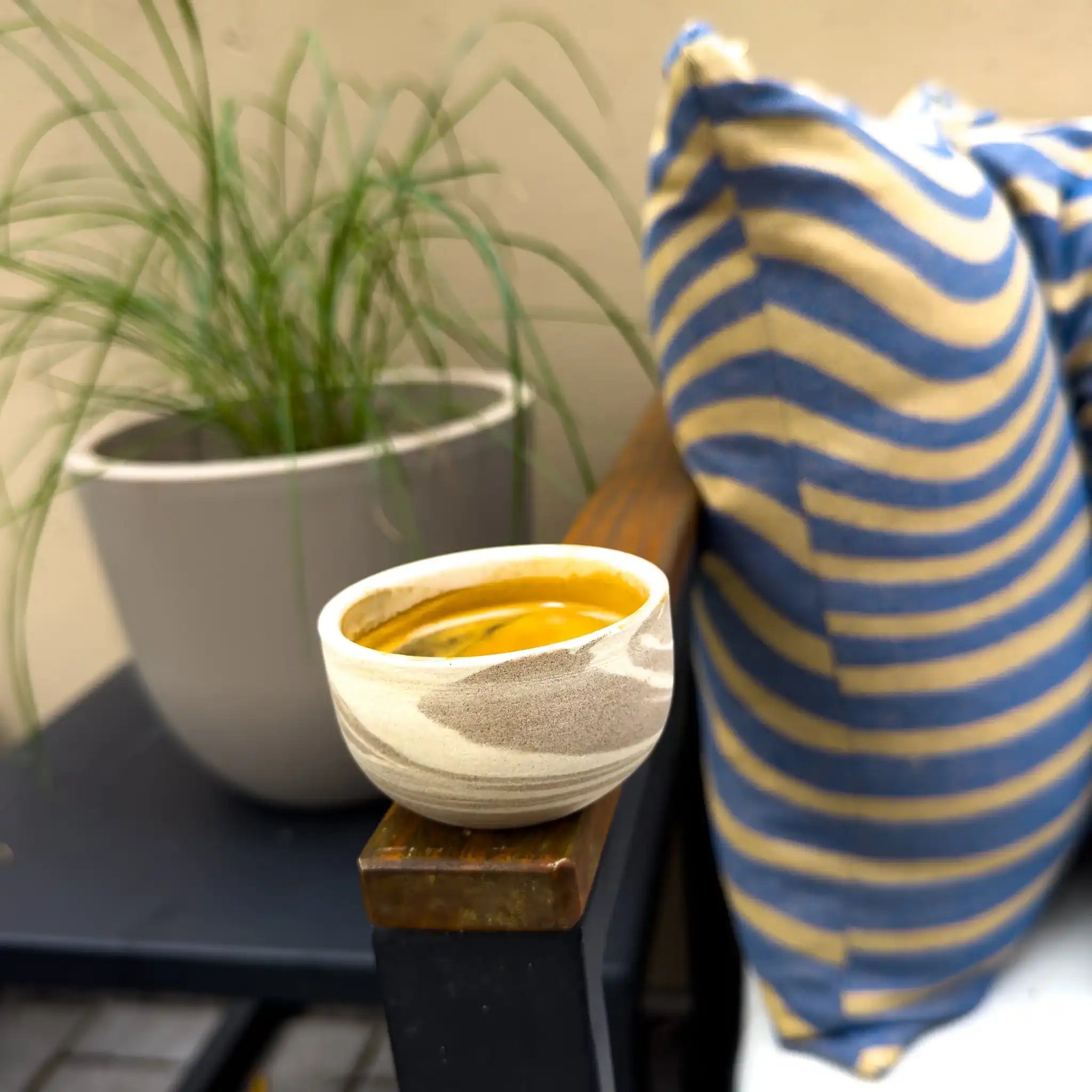 Espresso Tasse KUMO mixed clay by Mura Mura Ceramics