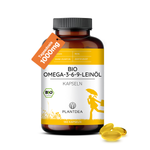 Bio Omega-3-6-9-Leinöl Kapseln