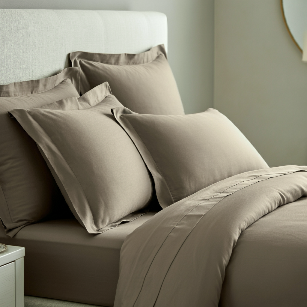 Grand Hotel Perkal Bettwäsche Aus Ägyptischer Baumwolle 100Prozent Mit Langen Stapelfasern Kühles Gefühl Atmungsaktiv