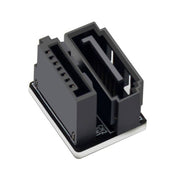SATA U Turn Adapter 7Pin Buchse Zu Stecker Kabel 360 Grad Für Mainboard HDD SSD Qualität