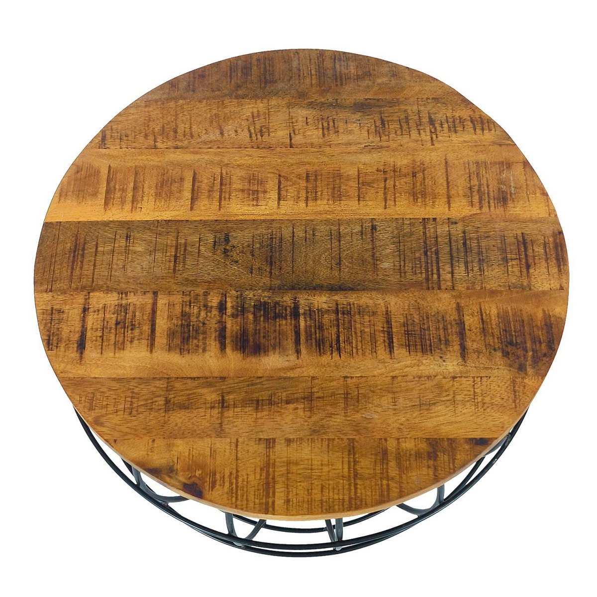 Beistelltisch - nachhaltig Couchtisch Wohnzimmer-Tisch - rund - Lexington - ø 55 cm