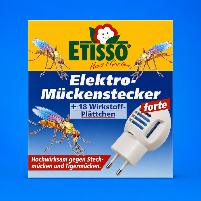 frunol delicia ® ETISSO® Elektro-Mückenstecker plus 18 Wirkstoff Plättchen