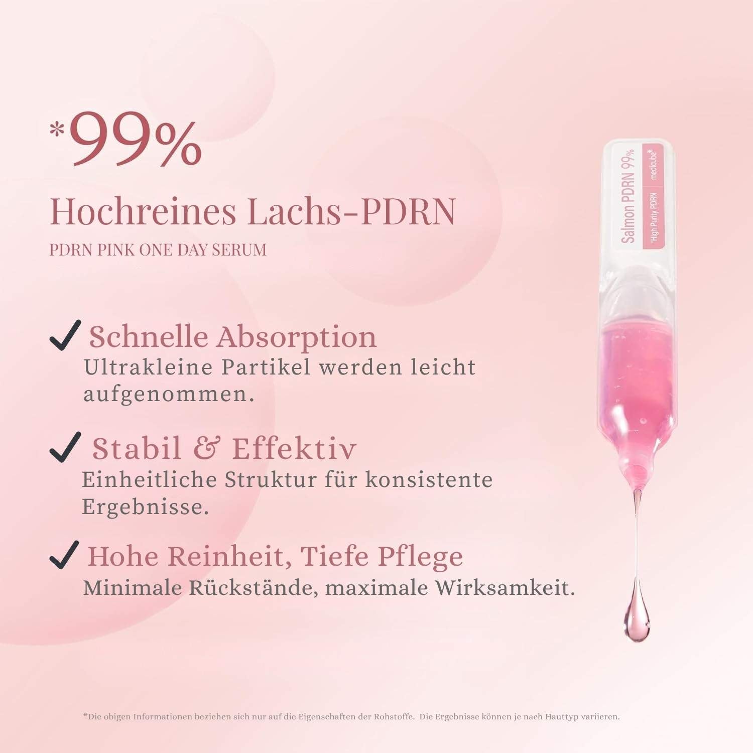 Medicube PDRN Pink One Day Serum 15 ml