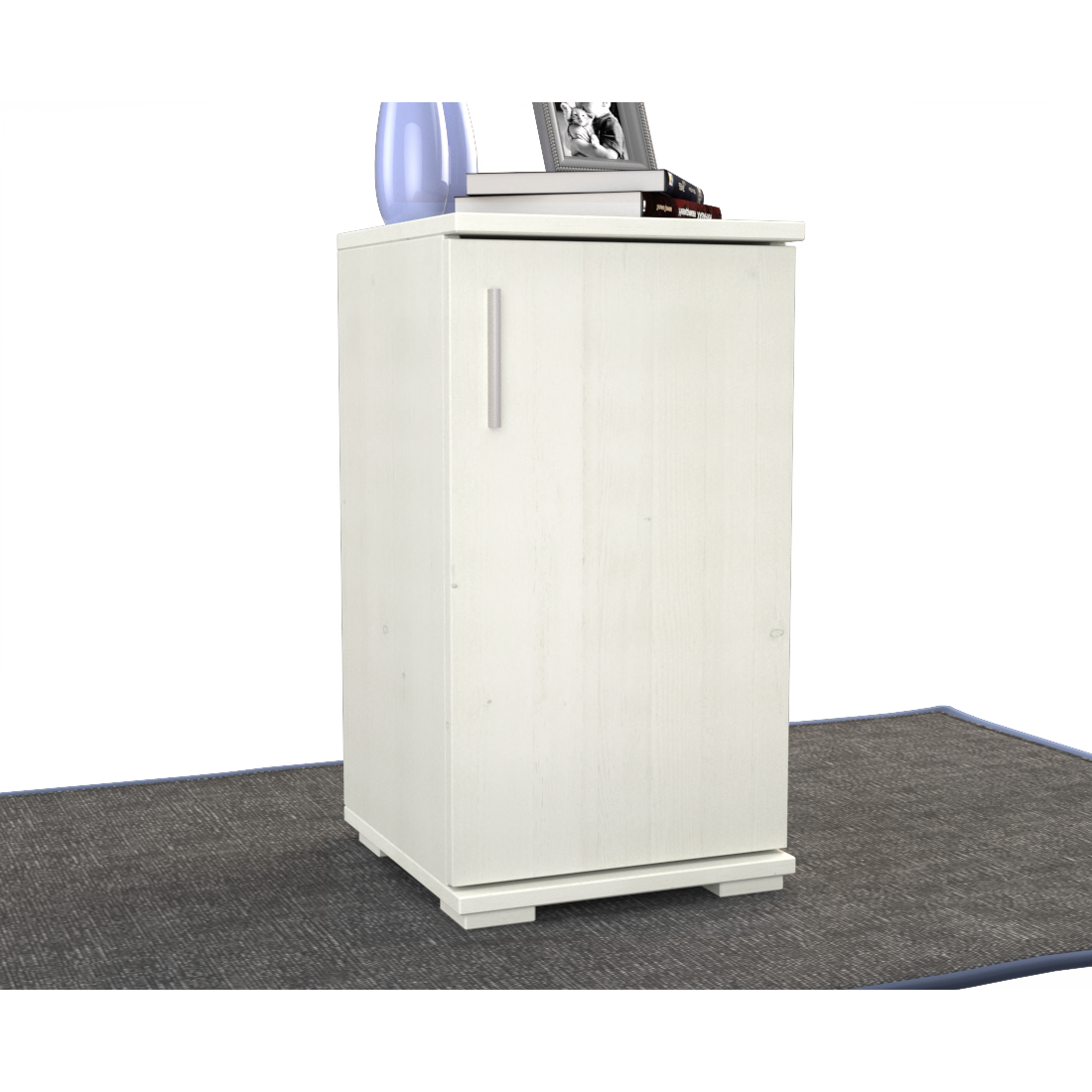 Nobis Kommode Sideboard | Anrichte | 1-Türig | 74cm hoch | 100% Bio Kiefer Massivholz