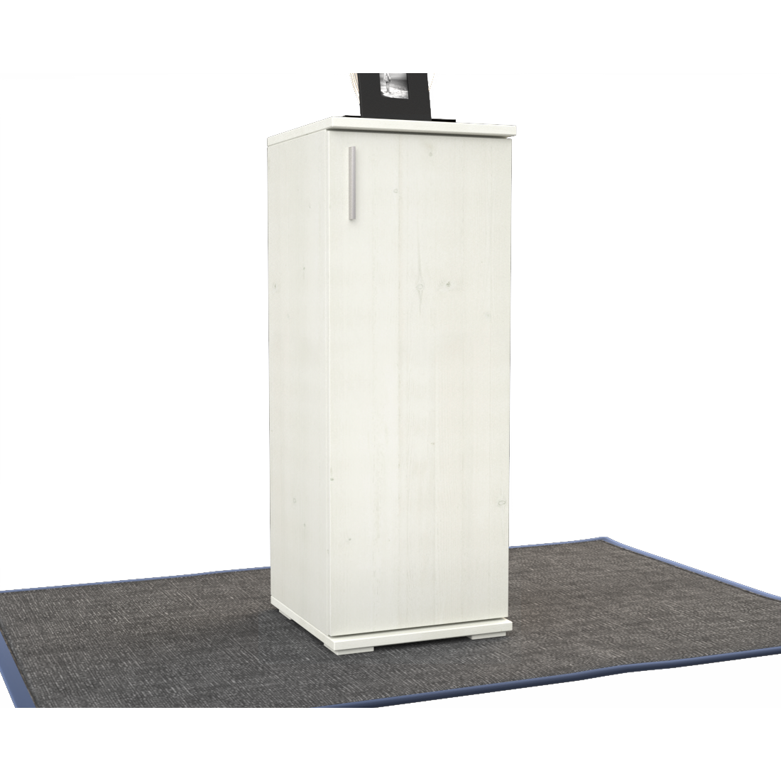 Nobis Kommode Sideboard | Anrichte | 1-Türig | 107cm hoch | 100% Bio Kiefer Massivholz