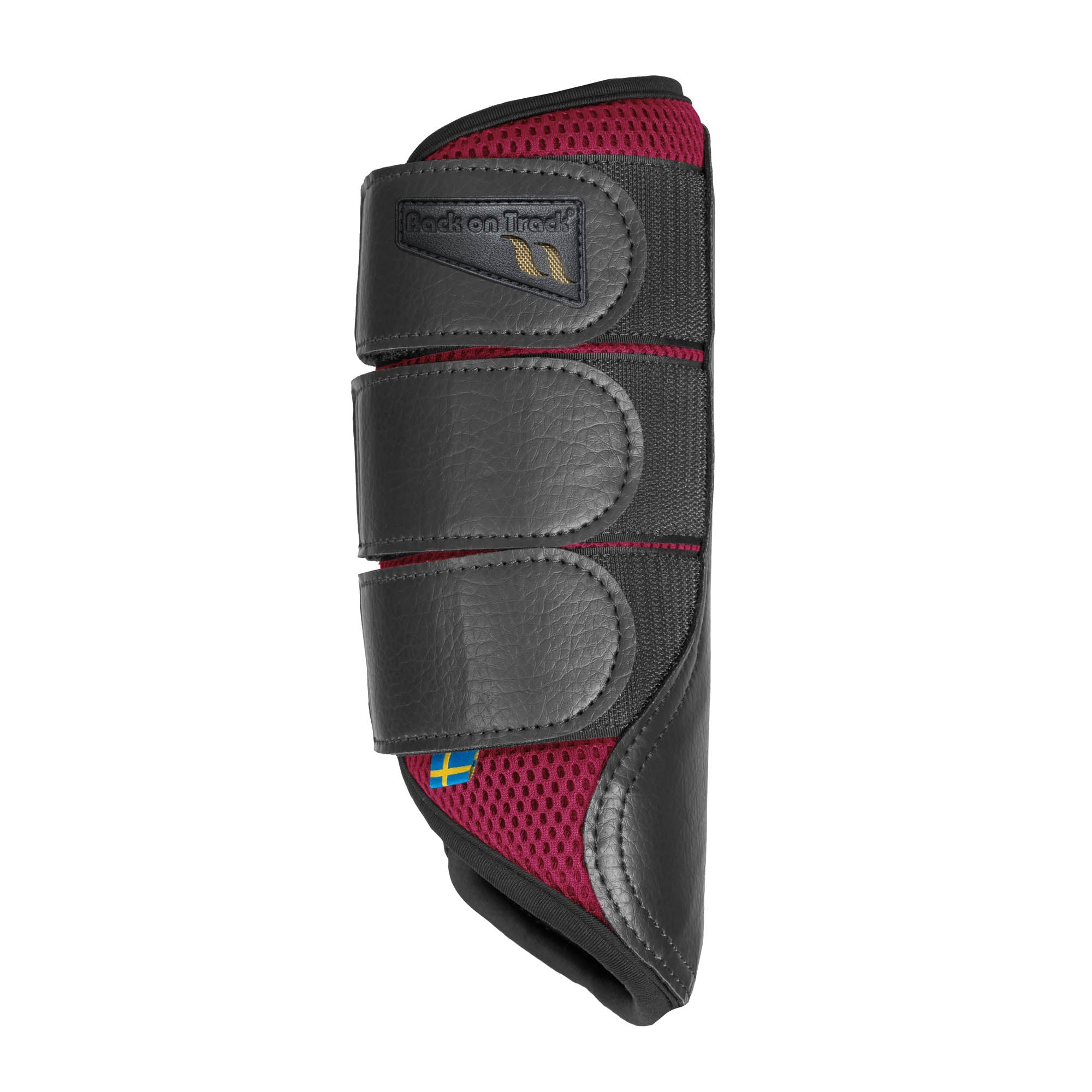 "Airflow" Brush Boots - Weinrot