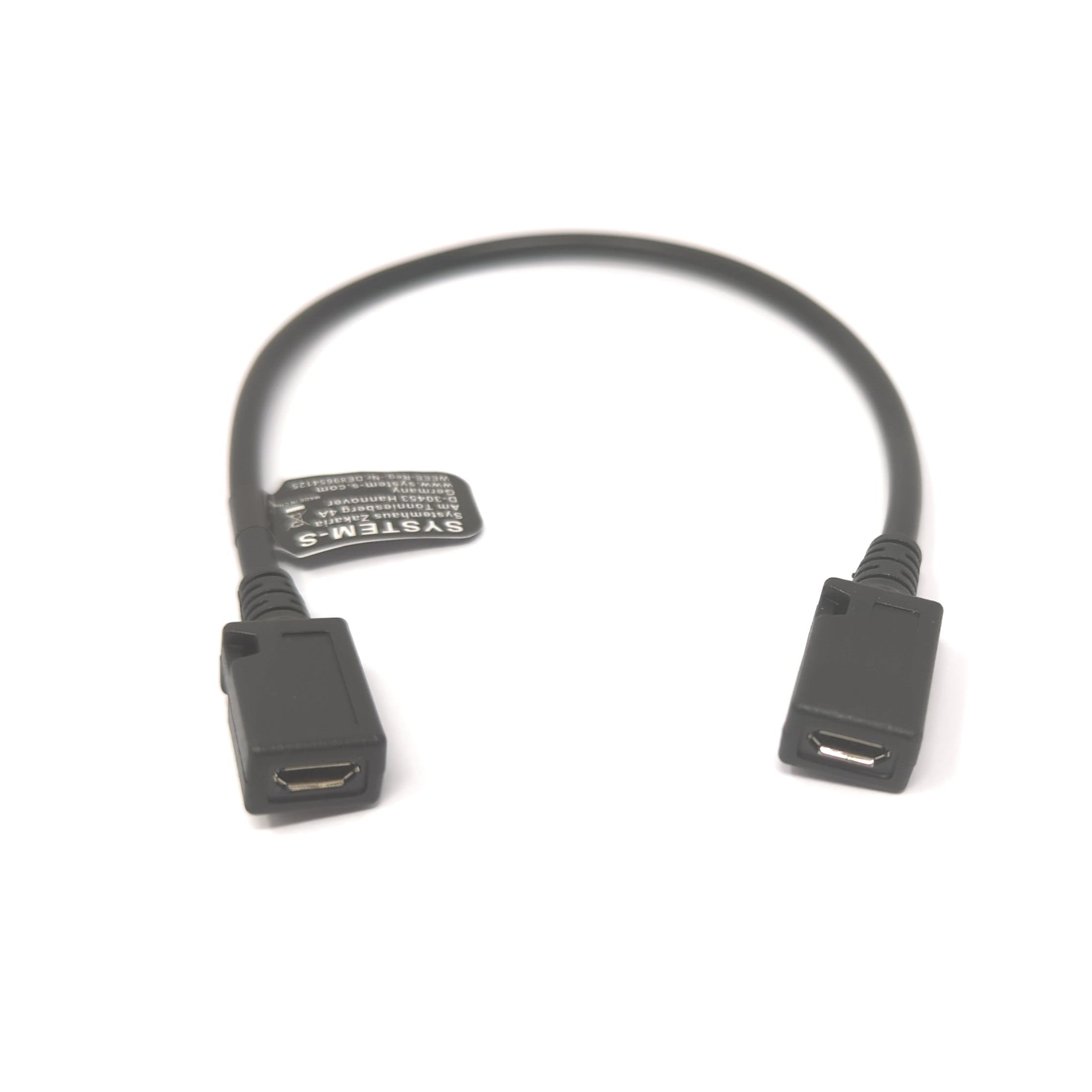 USB 2.0 Kabel Micro B Zu Micro B Adapter 15 cm Kompakte Verbindung Ideal Für Geräte
