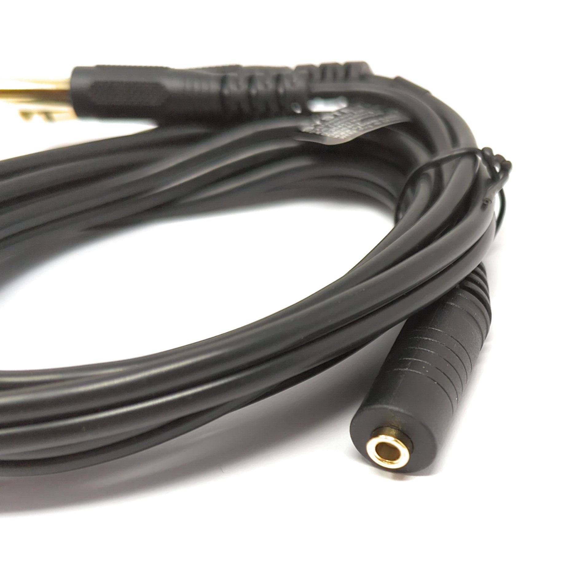 Audio Y Kabel 150 cm Schwarz Stereo Y Kabel 6,35 mm Stecker Auf 3,5 mm Buchse Universal