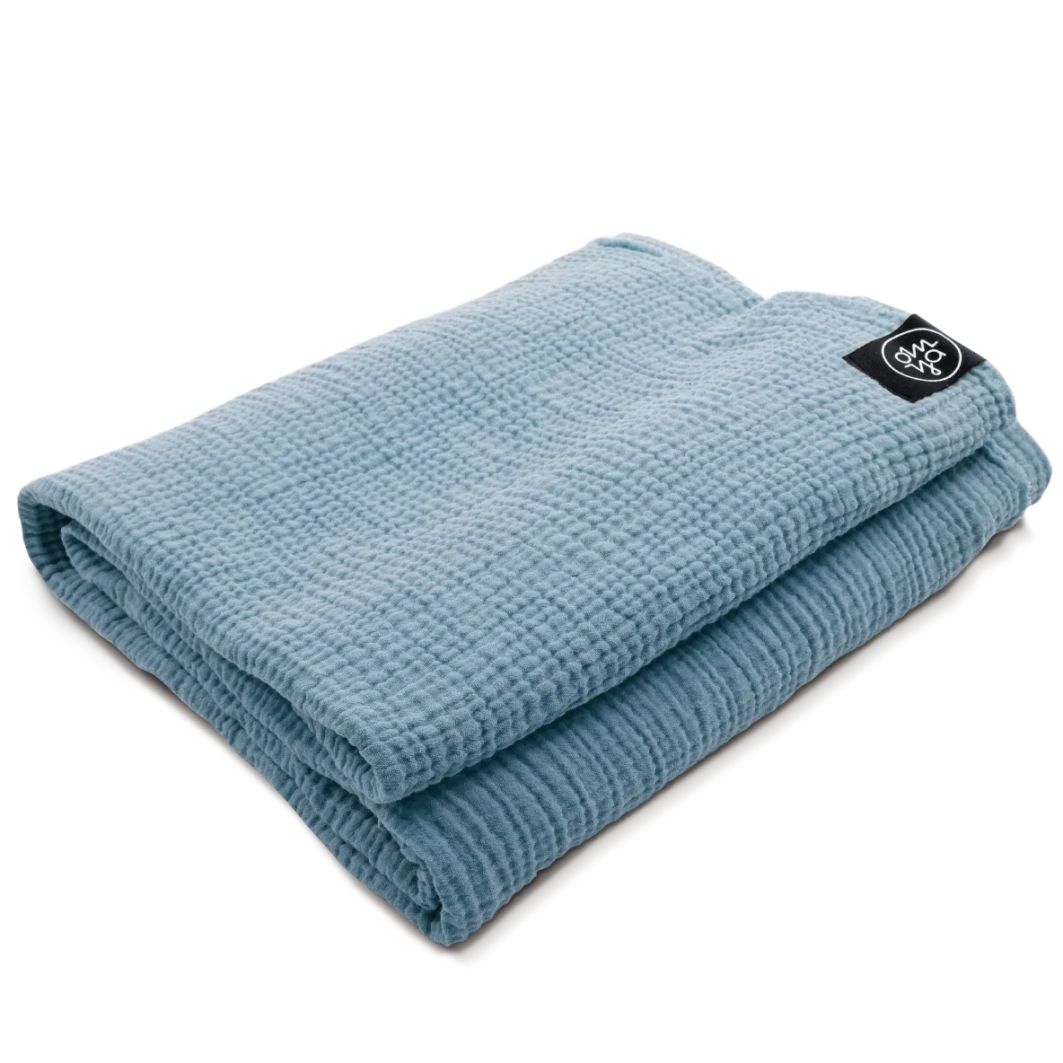 Shavasana Decke Aus Aqua Musselin Von OM YA Design Für Entspannung Am Ende Der Yoga Praxis Wärme Und Ruhe