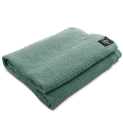 Shavasana Decke Forest Musselin Von OM YA Design Für Entspannungsphase Nach Yoga Praxis Wärme Und Beruhigende Atmosphäre