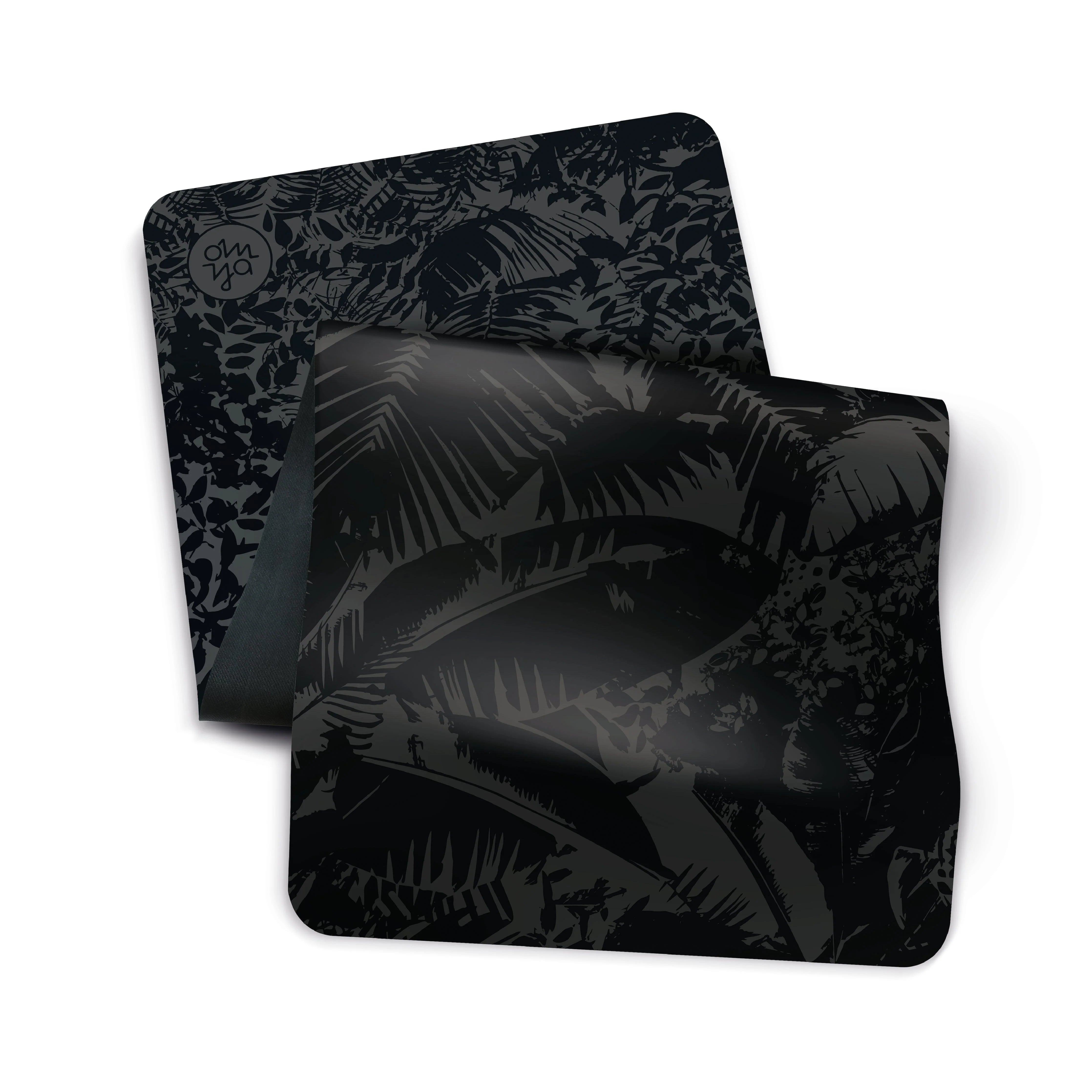Om Ya Design Advanced Grip Yogamatte Dark Botanic Rutschfest PU Oberfläche Langlebig Strapazierfähig Stabilität Sicherheit