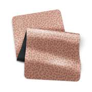 Advanced Grip Yogamatte Rosé Wild Katze OM YA Design Rutschfeste Oberfläche Top