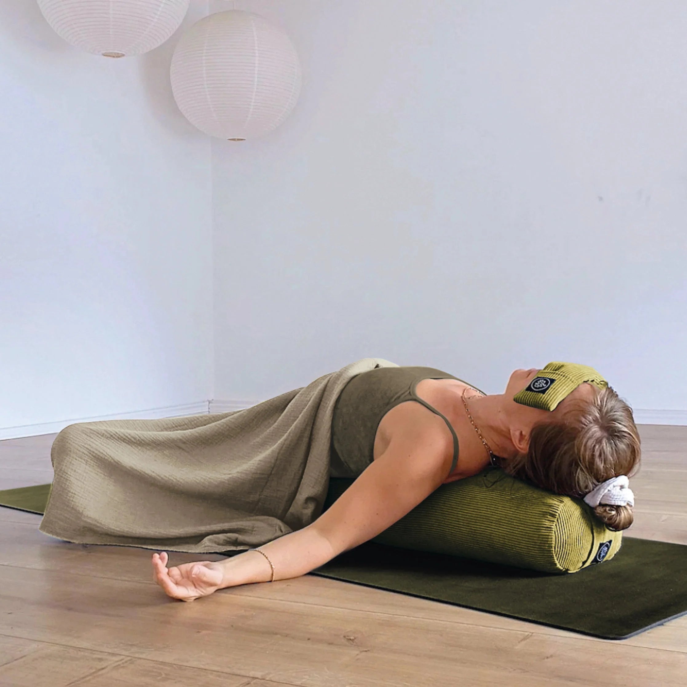 Augenkissen Oat Cord Von OM YA Design Für Meditation Und Shavasana Zur Entspannung Der Augenmuskulatur