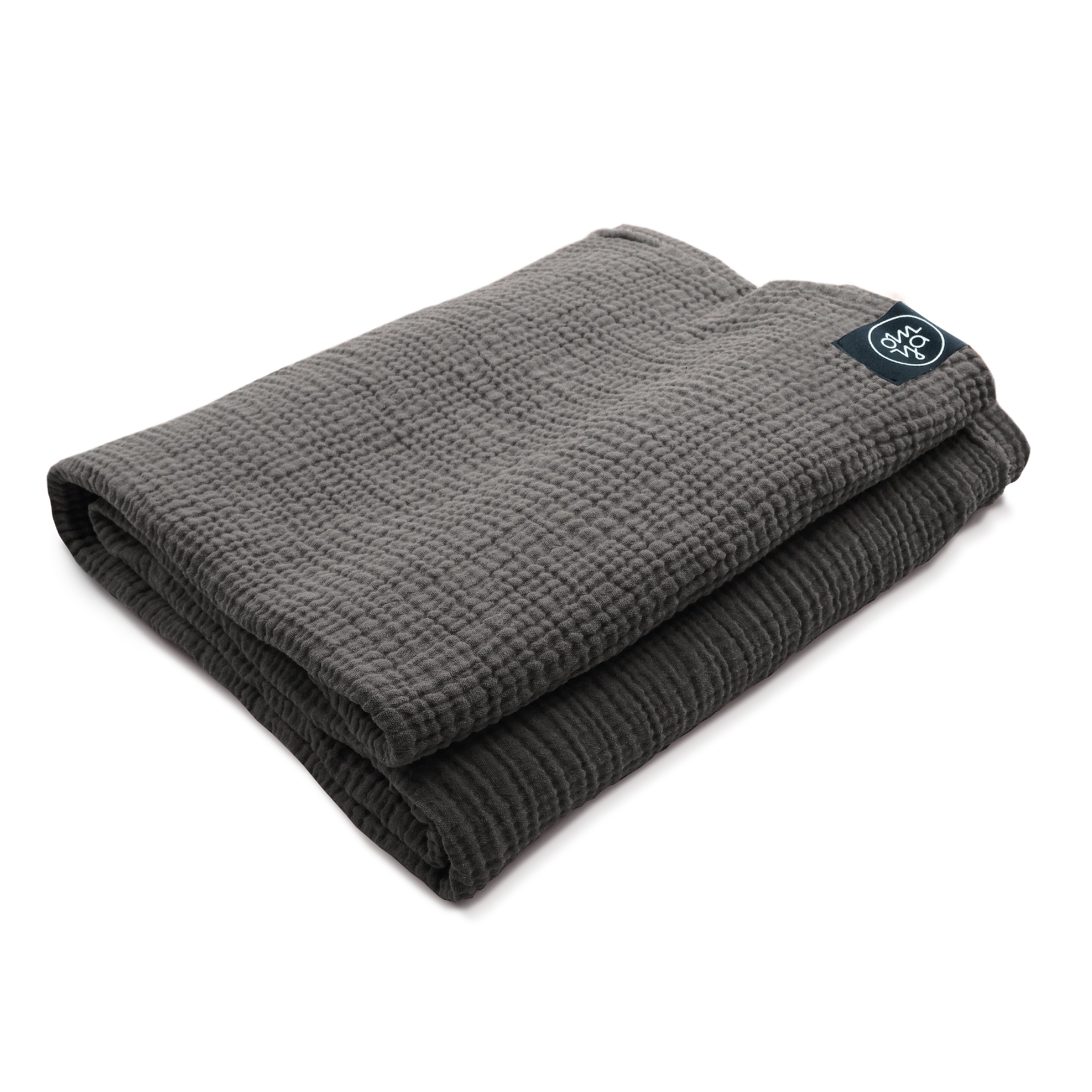 Shavasana Decke Granit Musselin Von OM YA Design Für Entspannende Yoga Praxis Ruhe Wärme