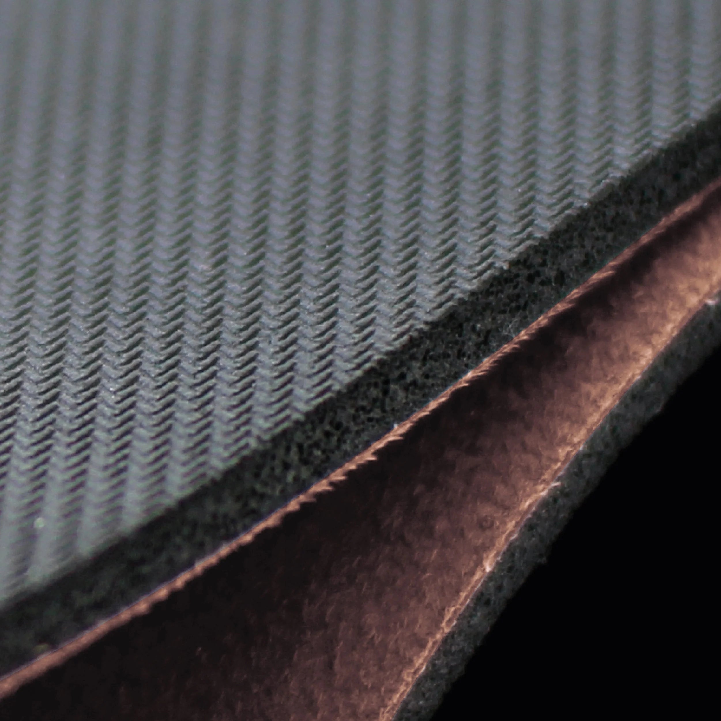 Sensual Flow Komfort Yogamatte Terracotta Blush von OM YA Design mit Mikrofaser Oberfläche und Griffigkeit