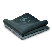 OM YA Design Travel Yogamatte Basalt Lagoon Leicht Und Kompakt Für Unterwegs Ideal Für Reisen