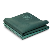 OM YA Design Travel Yogamatte Moraine Forest Leicht Und Kompakt Für Unterwegs Und Reisen