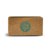 Yogablock Aus Kork In Sage Von OM YA Design Für Yoga Flexibilität Und Stabilität