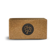 OM YA Design Yogablock Aus Kork Stone Für Stabilität Flexibilität Und Richtige Ausrichtung Yoga Praxis