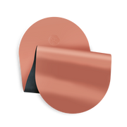 OM YA Design Oval Advanced Grip Yogamatte Blush Rutschfeste PU Oberfläche Für Stabilität Und Langlebigkeit