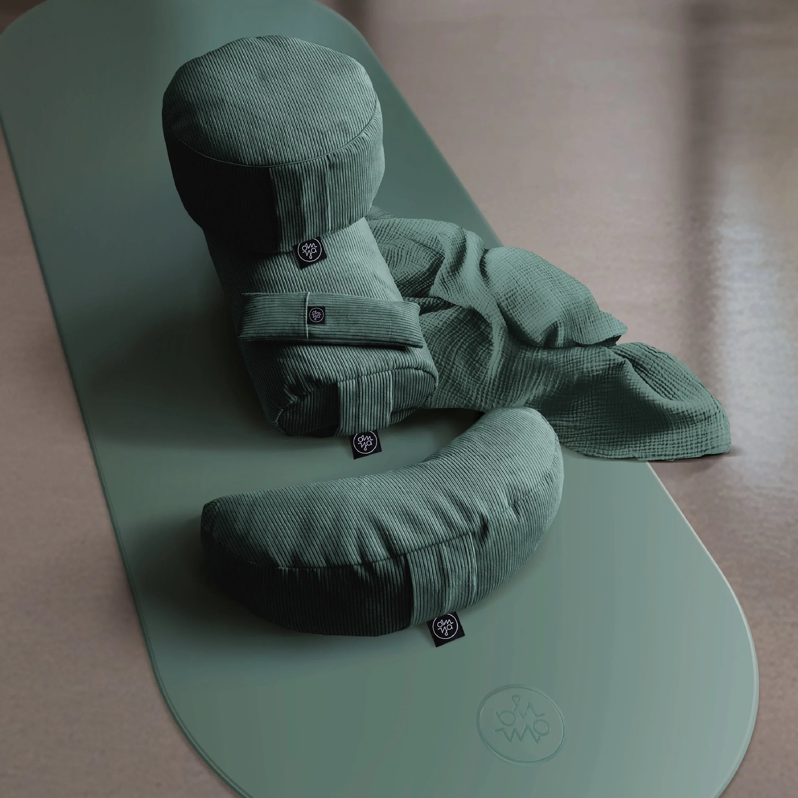 OM YA Design Augenkissen Forest Cord Für Meditation Shavasana Augenentspannung Und Visuelle Ablenkung Minimieren