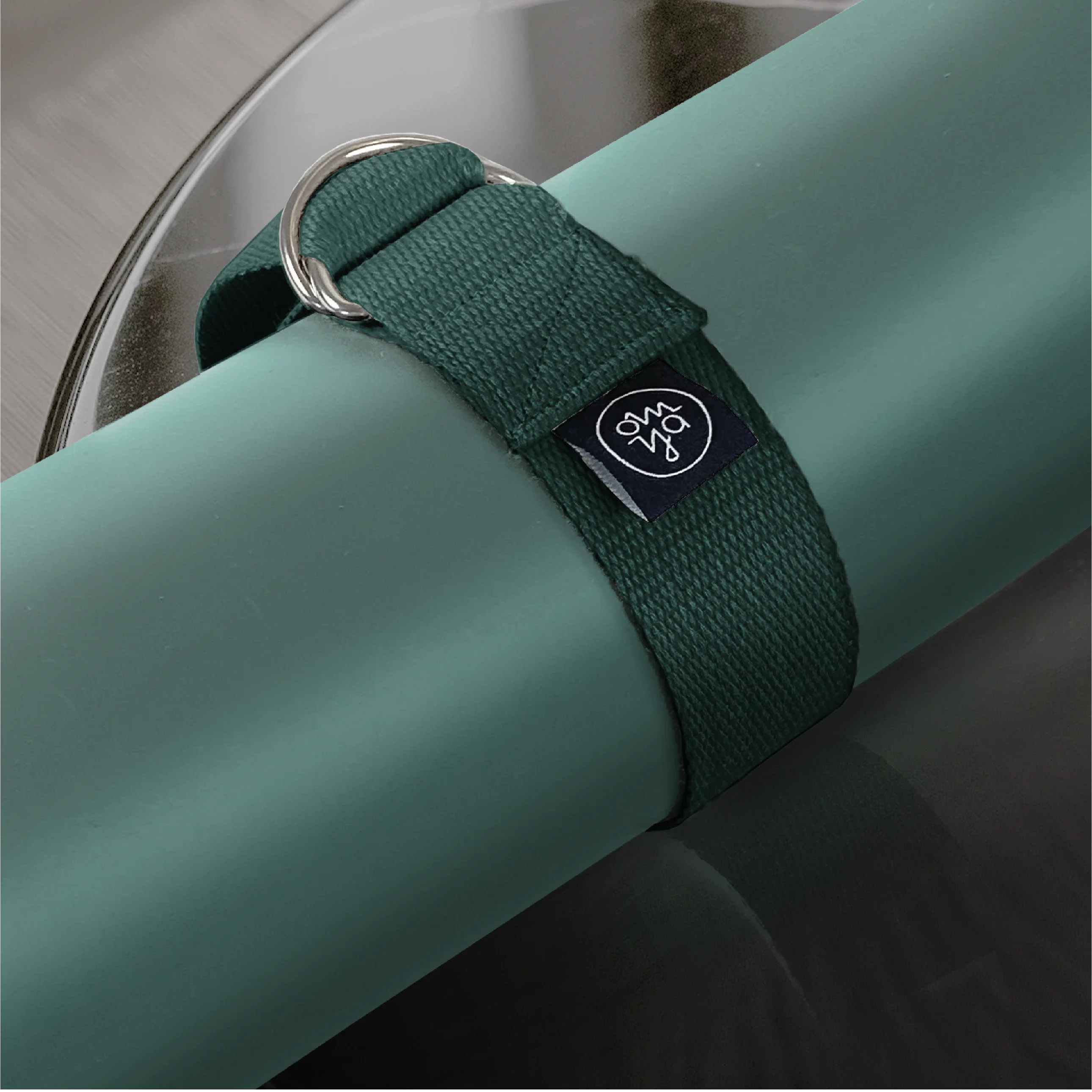 OM YA Design Yogamatten Gurt Forest Fixiert Die Aufgerollte Yogamatte Leicht Zu Tragen Praktisches Zubehör