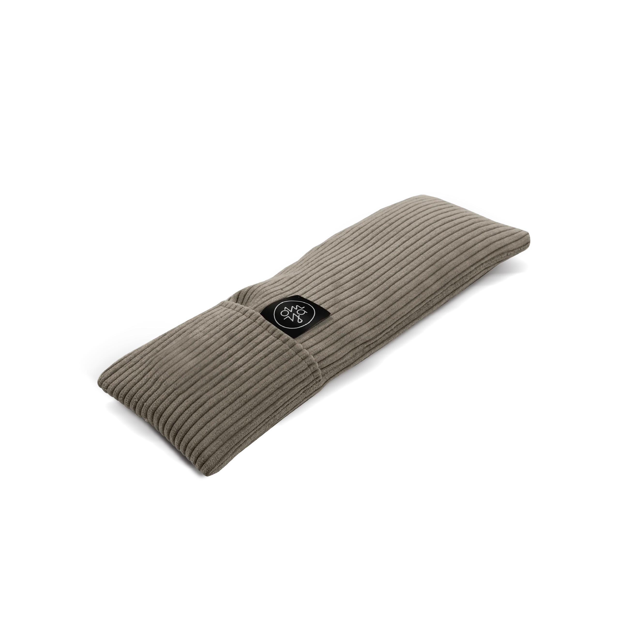 Augenkissen Dune Cord OM YA Design Für Meditation Und Shavasana Mit Gewicht Zur Augenentspannung