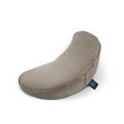 OM YA Design Yoga Halbmondkissen Keilform Dune Cord Für Aufrechte Sitzhaltung Rücken Entlastung Hüftöffnung In Yoga