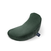 OM YA Design Yoga Halbmondkissen Forest Cord Keilform Rücken Entlastung Für Yogapraxis