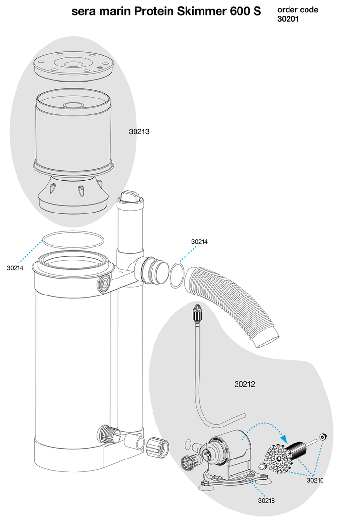 sera marin Protein Skimmer S