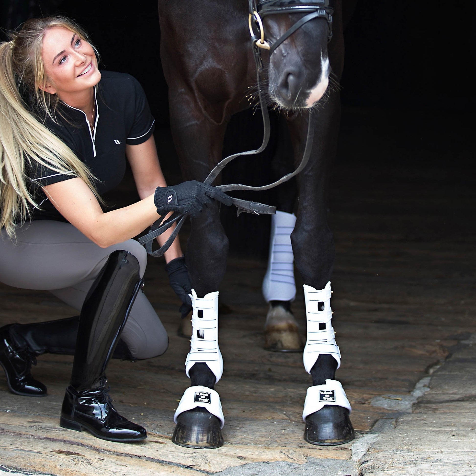 Royal Arbeitsgamaschen Vorderbein