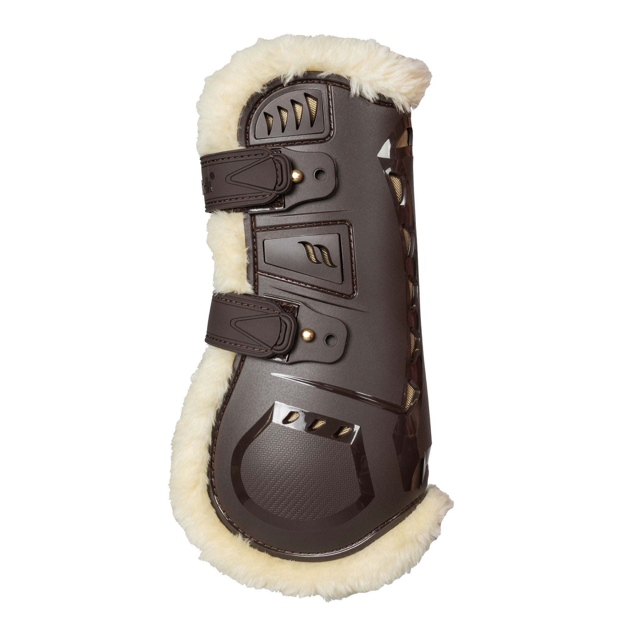 "Air Flow" Tendon Boots mit Kunstfell